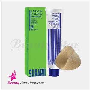 رنگ مو سوبارو شماره 90.32 حجم 120 میلی لیتر رنگ فانتزی نقره ای بژ