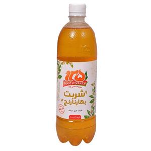 شربت خانگی بهارنارنج 1000 گرمی رنگ سفید