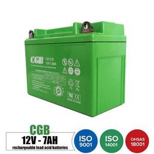 باتری یو پی اس 12 ولت 7 آمپر سی جی بی مدل CGB1270 CGB BATTERY-1270