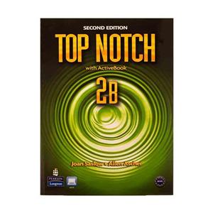 کتاب Top notch 2B 2nd Edition اثر Joan Saslow And Allen Ascher انتشارات Pearson Top Notch Fundamentals B Second Edition