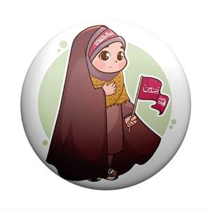 پیکسل سردار طرح محرم و اربعین دختر چادری محرم و اربعین 343