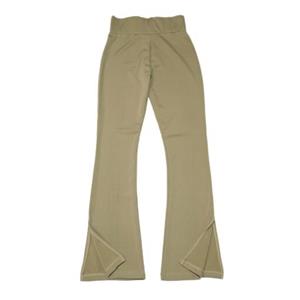 لگ چاکدار کبریتی دمپا کمرکش رنگ کرم نسکافه ای و ارسال رایگان