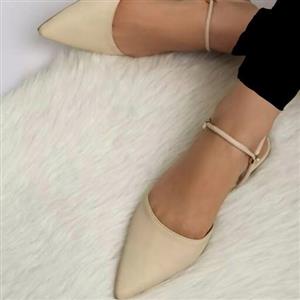 صندل دخترانه نوک تیز جلوبسته بسیار شیک و خوشپا