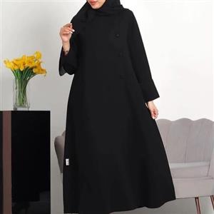 مانتو عبایی شیک و ساده کد01