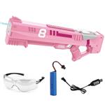 اسباب بازی تفنگ شارژی سایز بزرگ رنگ صورتی COOLING SUMMER WATER GUN