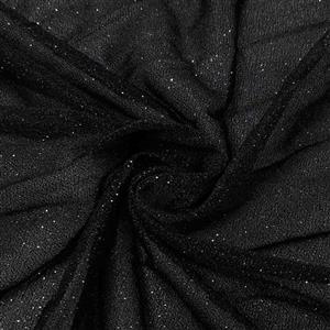 پارچه حریر شاین رنگ مشکی