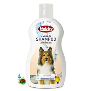 شامپو نچرال سگ نوبی حاوی روغن اسطوخودوس Nobby natural oil shampoo حجم ۳۰۰ میلی لیتر 