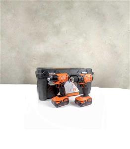 کیت دریل شارژی آاِگ AEG مدلBSS18C2 + BSB18G4