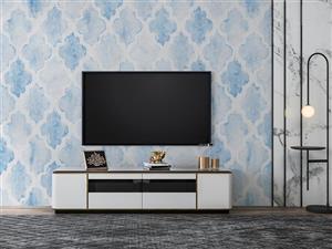 کاغذ دیواری آبرنگی هندسی W10122500