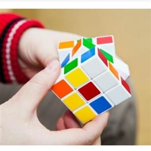 روبیک رنگی سه در سه باکیفیت رنگ ثابت