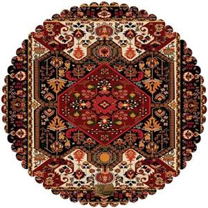 رومیزی مخمل رنس مدل T14-42458 سایز  40x40 سانتی متر