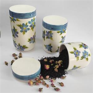 بانکه های سرامیکی در سه سایز، مناسب، قند و شکر و چایی قابل سفارش در هر طرح و اندازه