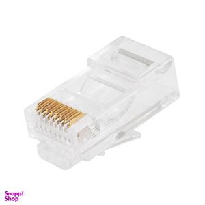 کانکتور کمیکس RJ45 cat6 بسته 100 عددی