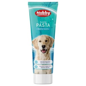 خمیر دندان سگ نوبی با طعم نعنا Nobby tooth paste وزن ۱۰۰ گرم