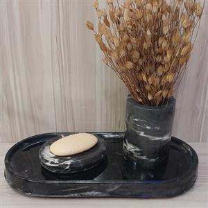 دکوری سرویس بهداشتی . ست دکوری روشویی.