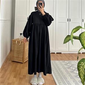پیراهن مانتویی شیک کد057