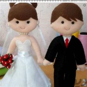 عروسک عروس و داماد جفتی ، عمده هم داریم
