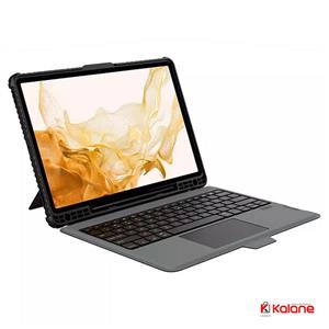 کیف کیبورد دار نیلکین مدل Bumper Combo Keyboard تبلت سامسونگ Galaxy Tab S8 Plus / S7 FE / S7 Plus