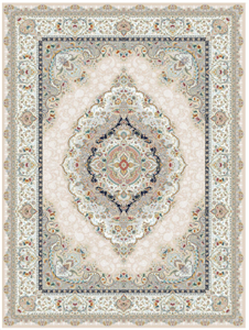 فرش ستاره کویر یزد کلکسیون ستارگان کویر ۱۵۰۰ شانه کد E507-1010