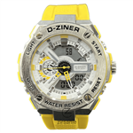 ساعت مچی زنانه دیزاینر D-Ziner D213 Silver Yellow