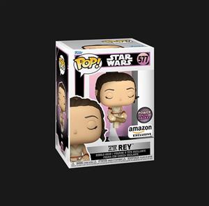 اکشن فیگور ری استار وارس ۹ سانتی funko pop 577 starwars rey