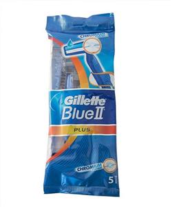 خودتراش ژیلت Gillette 2 بسته 5 عددی Gillette Blue 2 Blade Pack of 5