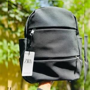 کوله پشتی دخترانه طرح کنفی دستی و دوشی رنگ مشکی کیف