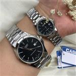 ساعت مردانه و زنانه casio  استیل و موتور ژاپن