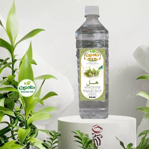 عرق هل معطر  صد در صد طبیعی یک لیتری هامون کاشان بدون اسانس