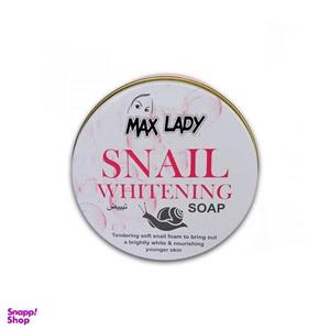 صابون شستشو مکس لیدی مدل حلزون وزن 100 گرم