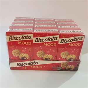 بیسکویت بیسکولاتا Biscolata طعم شکلاتی تکی (40 گرم) 