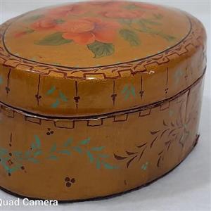 جعبه بیضی پاپیه ماشه