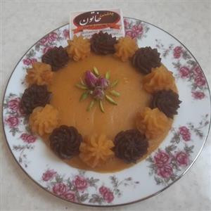 پودر آماده حلوا مجلسی 330گرم چاشنی خاتون