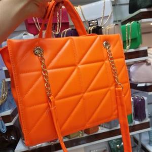 کیف بزرگ زنانه مدل زارا رنگ نارنجی