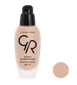 کرم پودر ساتین SPF 15 حجم 30 میل گلدن رز (30 ml)(34)(FOGOL02)