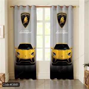 پرده طرح ماشین لامبورگینی کد 3881