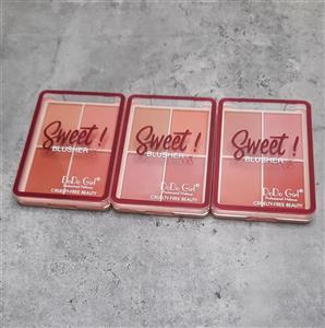 پالت رژگونه 4 رنگ دودو گرل مدل Sweet - شماره 02