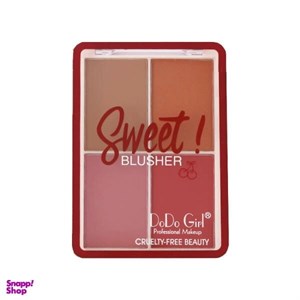 پالت رژگونه 4 رنگ دودو گرل مدل Sweet - شماره 03