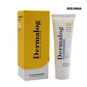 ضد آفتاب درمالوگ بی رنگ پوست خشک spf50