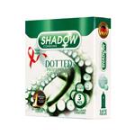 کاندوم خاردار تحریک کننده شادو SHADOW مدل Dotted بسته 3 عددی