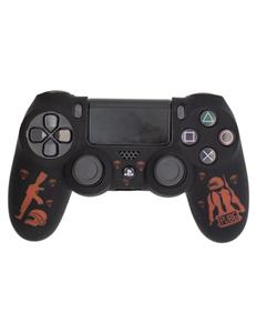 روکش محافظ دسته PS4 لیزری مشکی قرمز طرح پابجی
