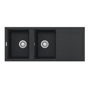 سینک گرانیتی دو لگن کن مدل TOPAZ GARNET