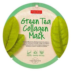 ماسک ورقه ای صورت پیوردرم حاوی چای سبز وزن 18 گرم