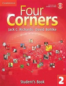 کتاب زبان Four Corners 2 Students Book + Workbook 