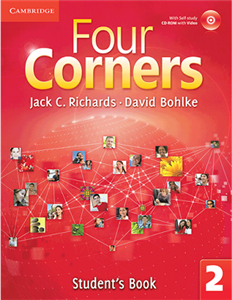 کتاب زبان Four Corners 2 Students Book + Workbook 