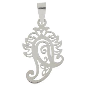 آویز گردنبند نقره مایا مدل MSM318 Maya MSM318 Silver Necklace Pendant Plaque