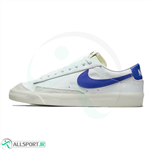 کتانی رانینگ مردانه نایک طرح اصلی Nike SB Blazer Low White Blue