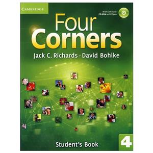کتاب زبان Four Corners 4 Students Book + Workbook 