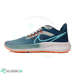 کتانی رانینگ مردانه نایک طرح اصلی Nike Air Zoom Pegasus 39 Blue Orenge