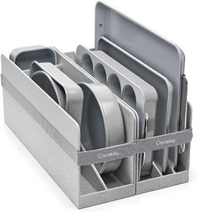 مجموعه ظروف نان پز سرامیکی نچسب caraway nonstick ceramic bakeware set (11 pieces) 